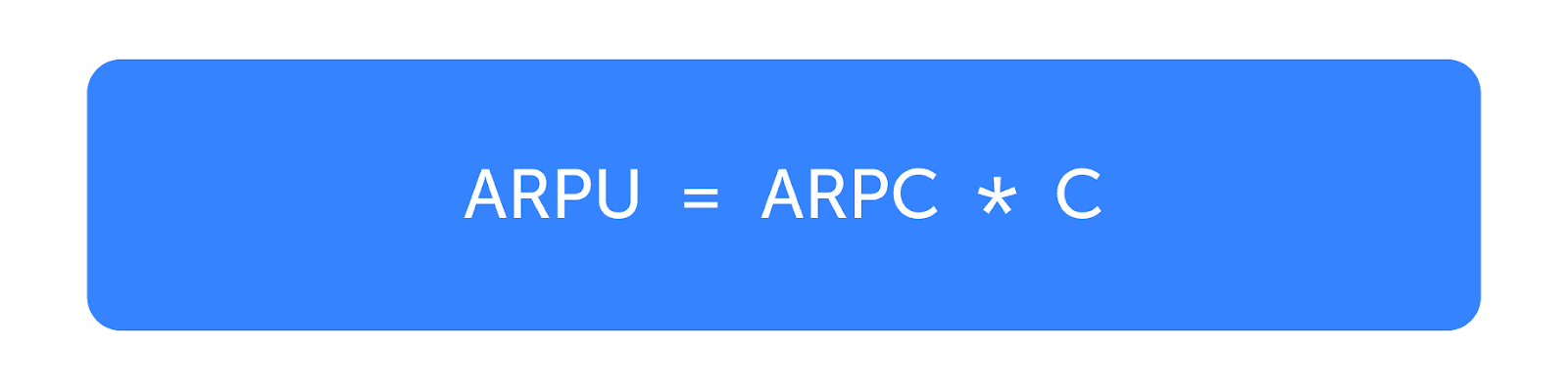 Calculating APRU