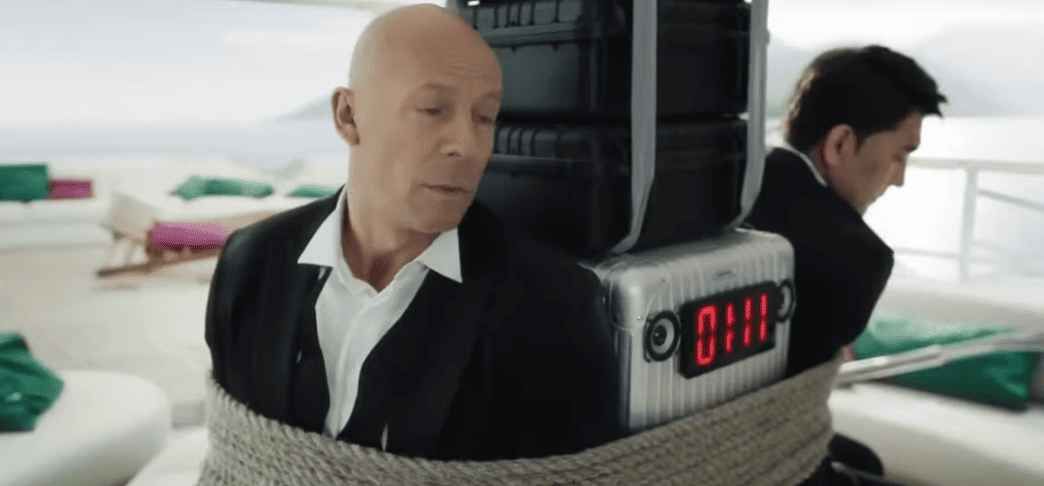 Bruce Willis' deepfake in the ad