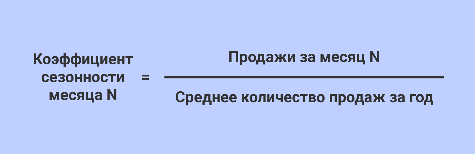 Коэффициент сезонности