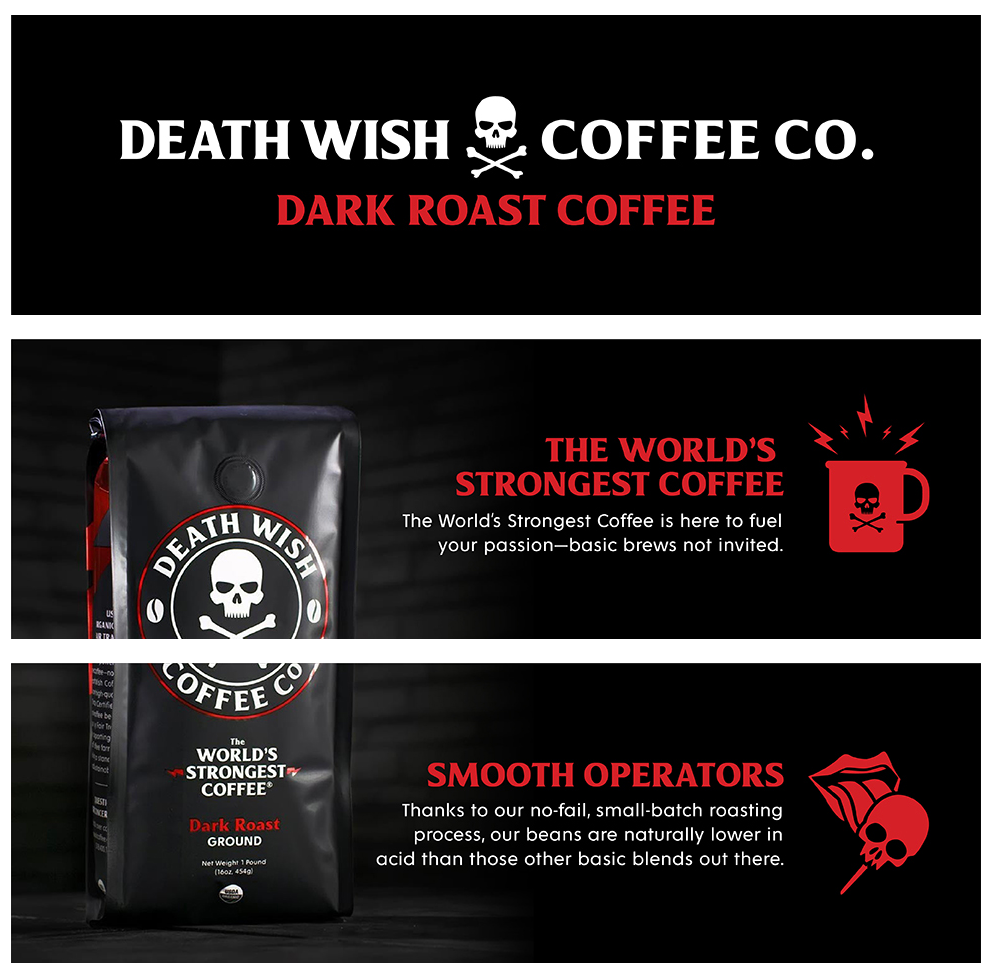 Death Wish Coffee’s tricky USP