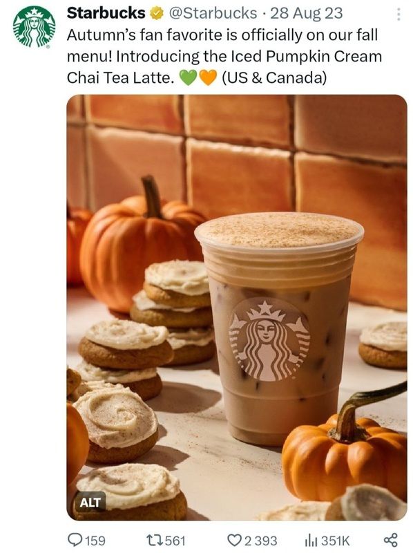 Chai latte.